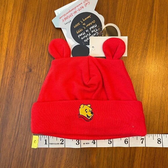 Vintage NWT Winnie the Pooh Infant Cap 2000's Disney Millennium Celebration - Picture 7 of 9
